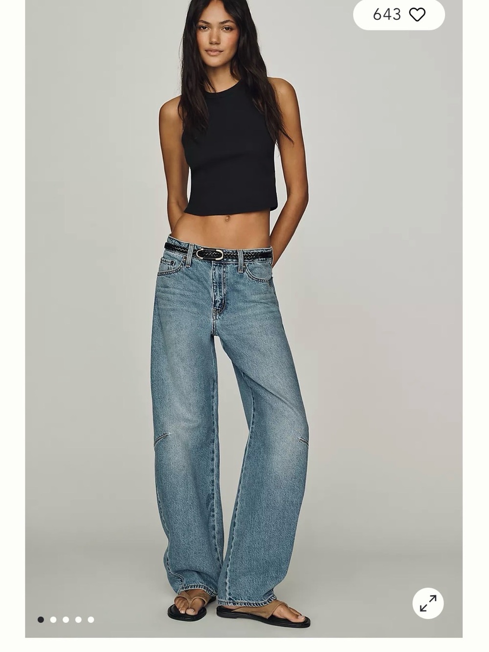 Levi's Women's Baggy Dad - Light Blue Denim